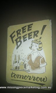 free beer - tomorrow