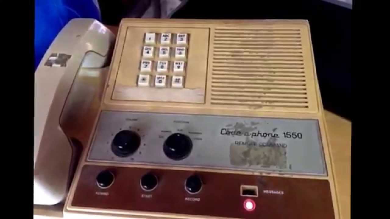 Remember Your First Answering Machine?